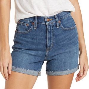 NWT Madewell High Rise Denim Jean Shorts Sz 30 / 31